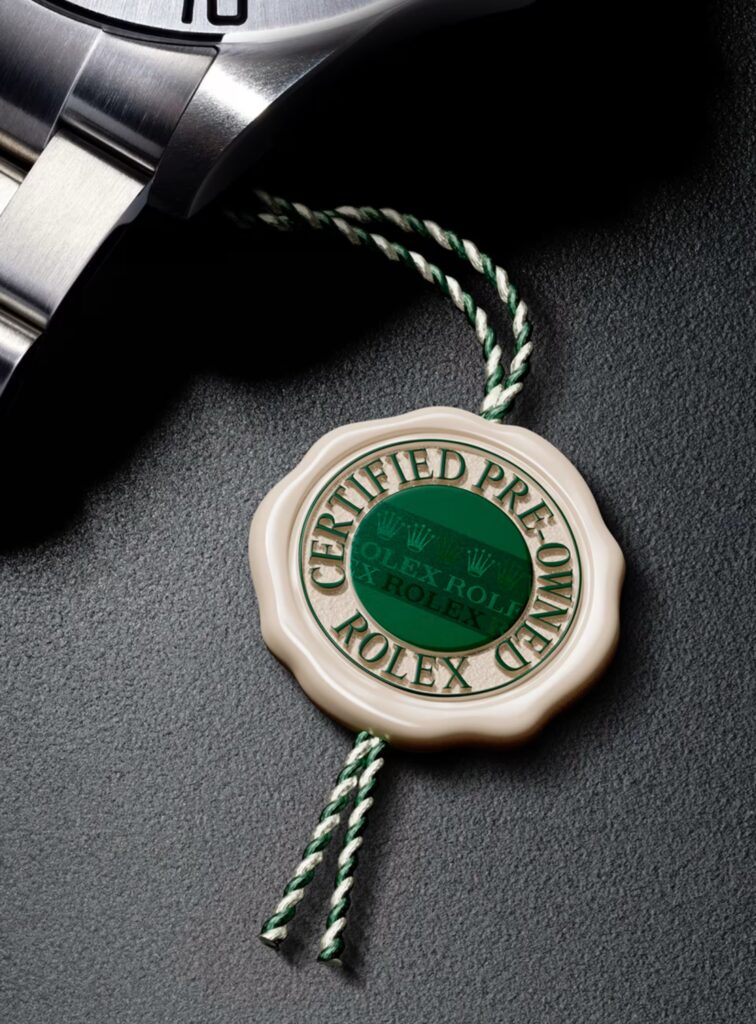 勞力士中古錶認證計劃 Rolex Certified Pre-owned